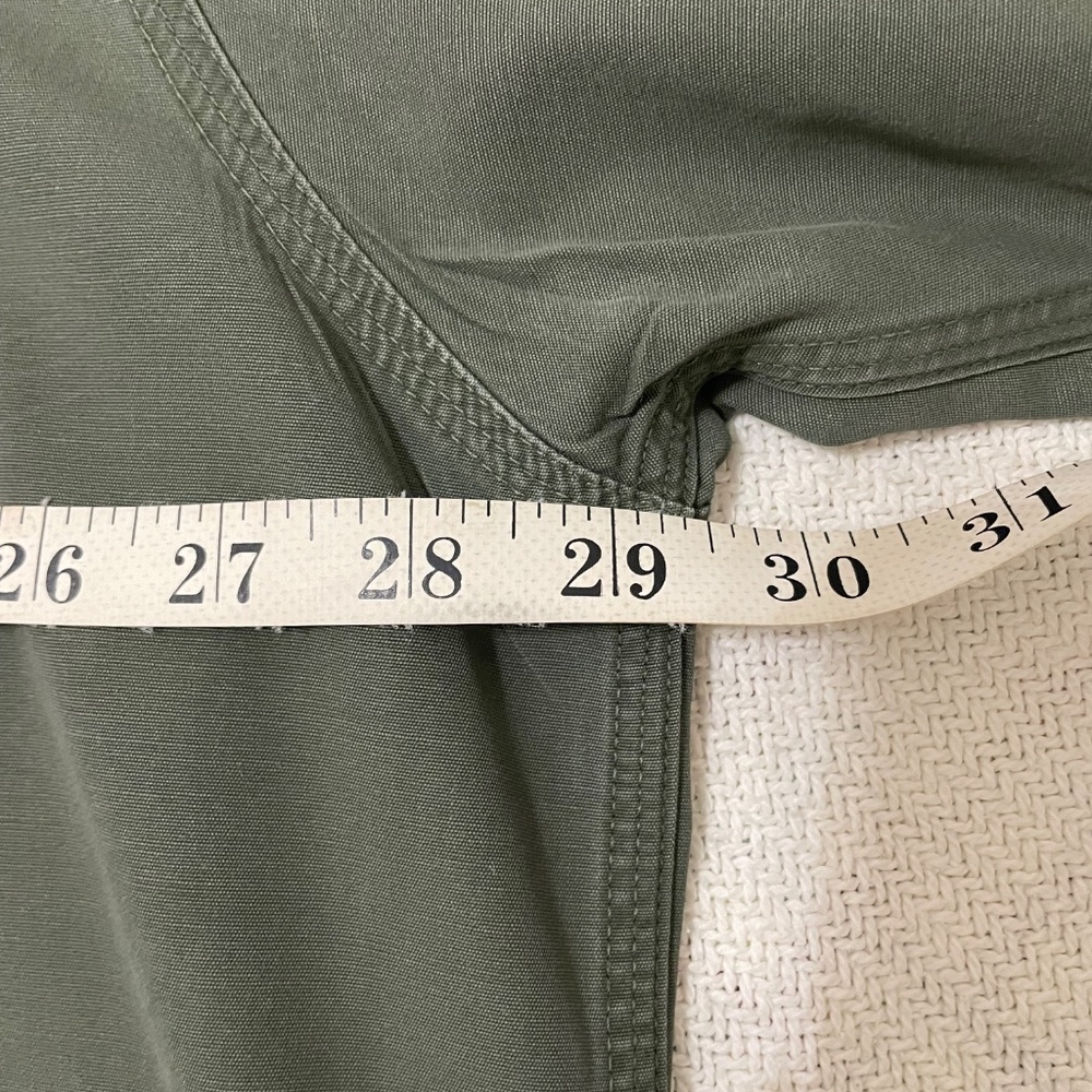 Carhartt Army Green Men’s Button Down Shirt Like New Long Sleeve XXL Big & Tall - Picture 7 of 11